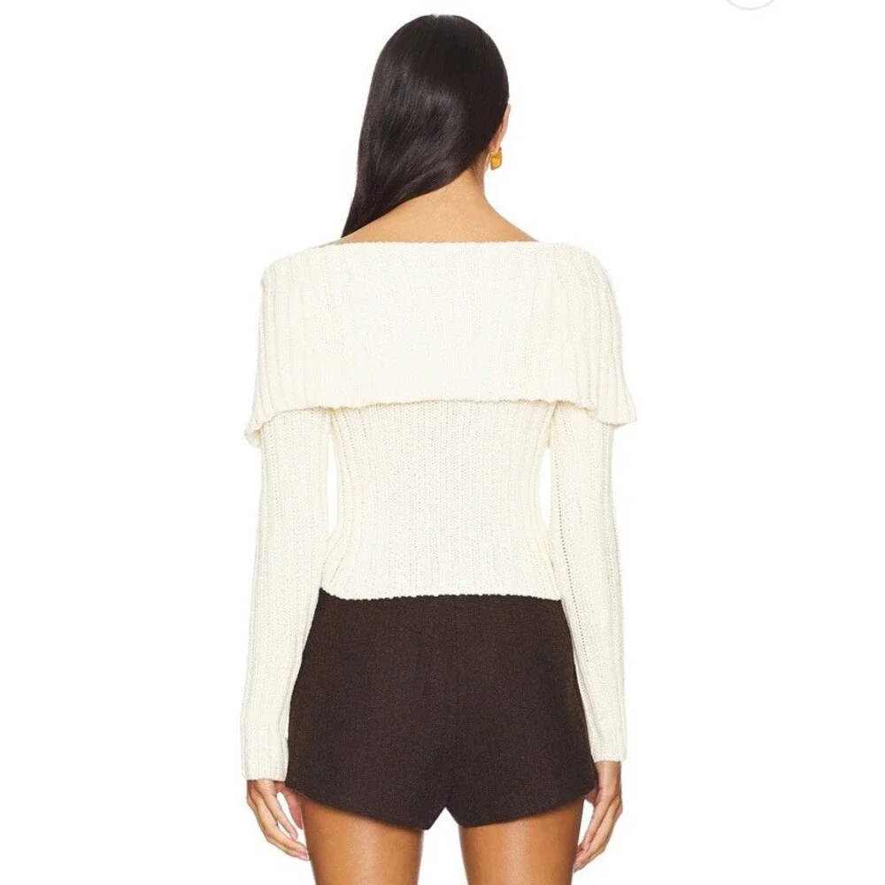 NWT Tularosa Letina Sweater In Ivory $178 Size S - Picture 2 of 8